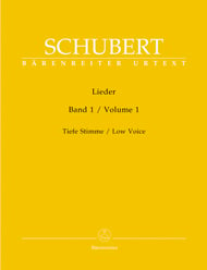 Lieder Vol. 1 Vocal Solo & Collections sheet music cover Thumbnail